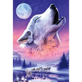 Wolf - Full Round Diamond - 30x40CM